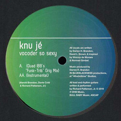 Knu Je' Vocoder So Sexy USED VINYL 12INCH 33 S RPM
