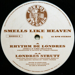 Smells Like Heaven Rhythm De Londres (Smells Like Heaven) Vinyl 12" USED