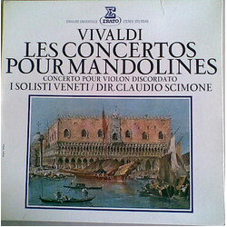 Antonio Vivaldi / Claudio Scimone / I Solisti Veneti Les Concertos Pour Mandolines / Concerto Pour Violon Discordato Vinyl LP USED