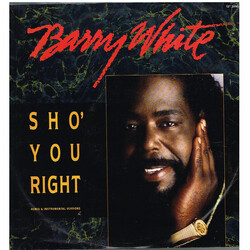 Barry White Sho' You Right Vinyl 12" USED