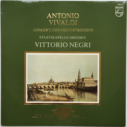 Antonio Vivaldi / Staatskapelle Dresden / Vittorio Negri Concerti Con Molti Strumenti Vinyl LP USED