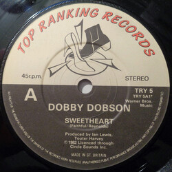 Dobby Dobson Sweetheart Vinyl 7" USED
