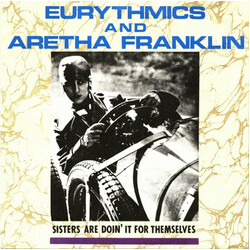 Eurythmics / Aretha Franklin Sisters Are Doin' It For Themselves Vinyl 7" USED