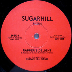 Sugarhill Gang Rapper's Delight Vinyl 12" USED