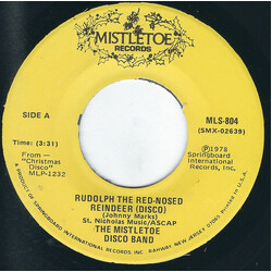The Mistletoe Disco Band Rudolph The Red-Nosed Reindeer / Winter Wonderland Vinyl 7" USED