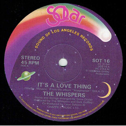 The Whispers It's A Love Thing Vinyl 12" USED