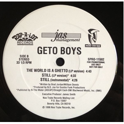 Geto Boys The World Is A Ghetto Vinyl 12" USED
