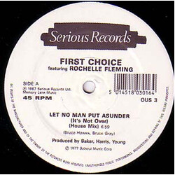 First Choice / Rochelle Fleming Let No Man Put Asunder / Let Me Down Easy Vinyl 12" USED