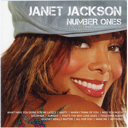 Janet Jackson Icon Number Ones CD USED