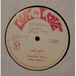 Wailing Souls Lonely Day / Dog Bite Vinyl 12" USED