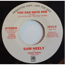 Sam Neely You Can Have Her Vinyl 7" USED
