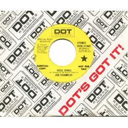 Joe Stampley Soul Song Vinyl 7" USED