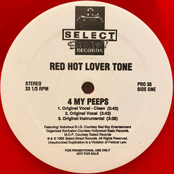 Red Hot Lover Tone 4 My Peeps Vinyl 12" USED