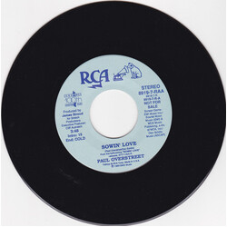 Paul Overstreet Sowin' Love Vinyl 7" USED