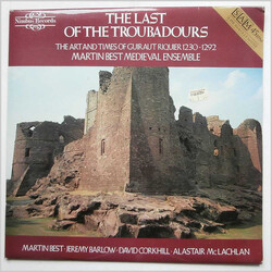 Martin Best Mediaeval Ensemble / Martin Best / Jeremy Barlow / David Corkhill / Alastair McLachlan The Last Of The Troubadours Vinyl LP USED