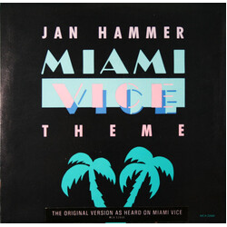 Jan Hammer Miami Vice Theme USED VINYL 7INCH SINGLE 45 RPM