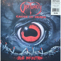 Obituary Cause Of Death - Live Infection Vinyl LP USED