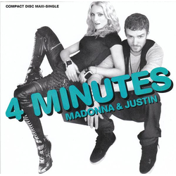 Madonna / Justin Timberlake 4 Minutes CD USED
