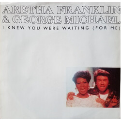 Aretha Franklin / George Michael I Knew You Were Waiting (For Me) USED VINYL 7INCH 45 RPM SINGLE STYRENE STEREO
