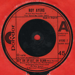 Roy Ayers Get On Up, Get On Down Vinyl 7" USED