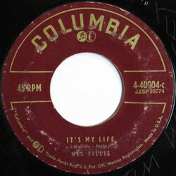Mel Tillis It's My Life / Case Of The Blues Vinyl 7" USED