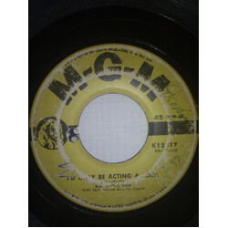 Bud Deckelman I'd Only Be Acting A Fool Vinyl 7" USED