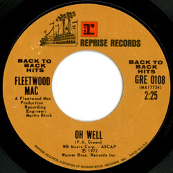 Fleetwood Mac Oh Well / The Green Manalishi USED VINYL 7INCH 45 RPM SINGLE