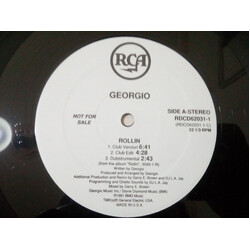 Georgio (2) Rollin Vinyl 12" USED