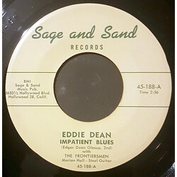 Eddie Dean / The Frontiersmen Impatient Blues / Cry Of A Broken Heart Vinyl 7" USED