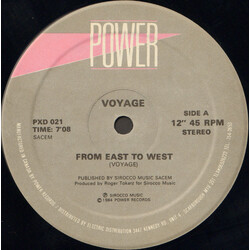 Voyage From East To West USED VINYL 12INCH 45 RPM