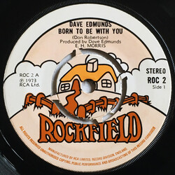 Dave Edmunds Born To Be With You USED VINYL 7INCH 45 RPM SINGLE STEREO