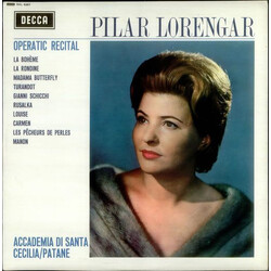 Pilar Lorengar / Orchestra dell'Accademia Nazionale di Santa Cecilia / Giuseppe Patanè Operatic Recital Vinyl LP USED