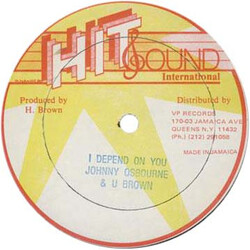 Johnny Osbourne / U Brown I Depend On You Vinyl 12" USED