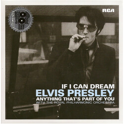 Elvis Presley / The Royal Philharmonic Orchestra If I Can Dream USED VINYL 7INCH 45 RPM RECORD STORE DAY SINGLE
