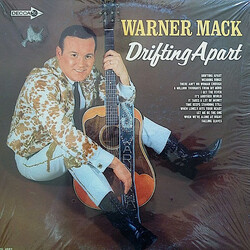 Warner Mack Drifting Apart Vinyl LP USED