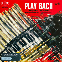 Jacques Loussier / Christian Garros / Pierre Michelot Play Bach No.1 Vinyl LP USED