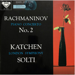 Sergei Vasilyevich Rachmaninoff / Julius Katchen / London Symphony Orchestra / Georg Solti Piano Concerto No. 2 Vinyl LP USED