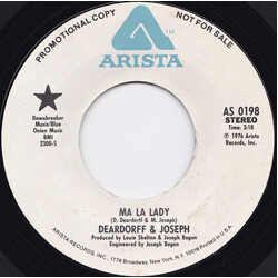 Deardorff & Joseph Ma La Lady Vinyl 7" USED