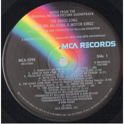 William Goldstein Music From The Original Motion Picture Soundtrack "Bingo Long Traveling  All Stars & Motor Kings" Vinyl LP USED