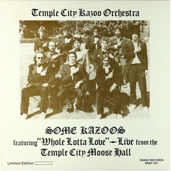 Temple City Kazoo Orchestra Some Kazoos featuring "Whole Lotta Love" – Live from The Temple City Moose Hall Vinyl USED