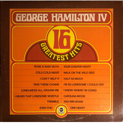 George Hamilton IV 16 Greatest Hits Vinyl LP USED