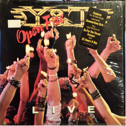 Y & T Open Fire Vinyl LP USED