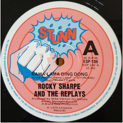 Rocky Sharpe & The Replays Rama Lama Ding Dong Vinyl 12" USED