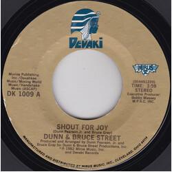 Dunn & Bruce Street Shout For Joy Vinyl 7" USED