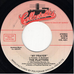 The Platters My Prayer Vinyl 7" USED