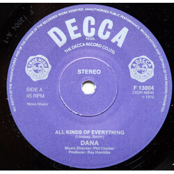 Dana (9) All Kinds Of Everything Vinyl 7" USED