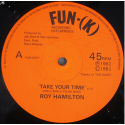 Roy Hamilton Take Your Time Vinyl 12" USED