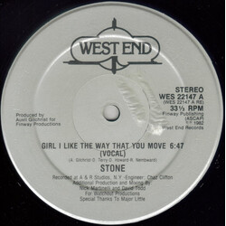 Stone Girl I Like The Way That You Move Vinyl 12" USED