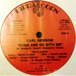 Carl Newsom Come And Go With Me Vinyl 12" USED