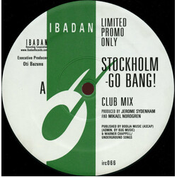 Jerome Sydenham / Mikael Nordgren Stockholm - Go Bang! Vinyl 12" USED
